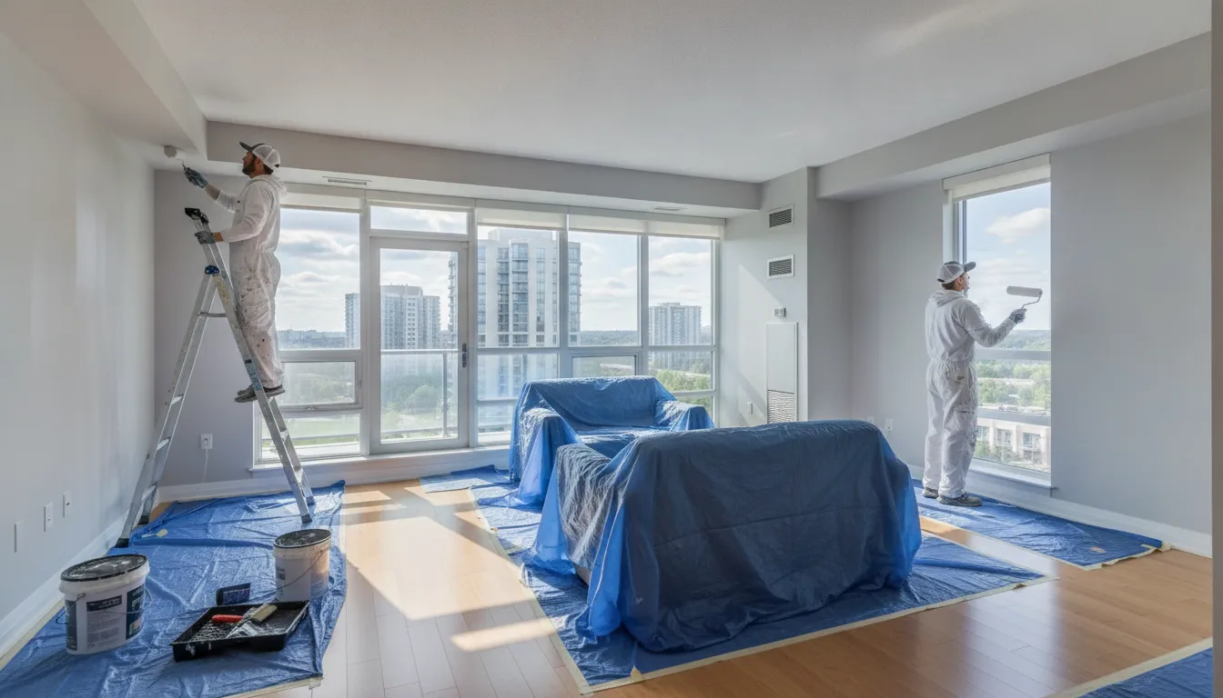 Two-Day Condo Repaint in Mississauga