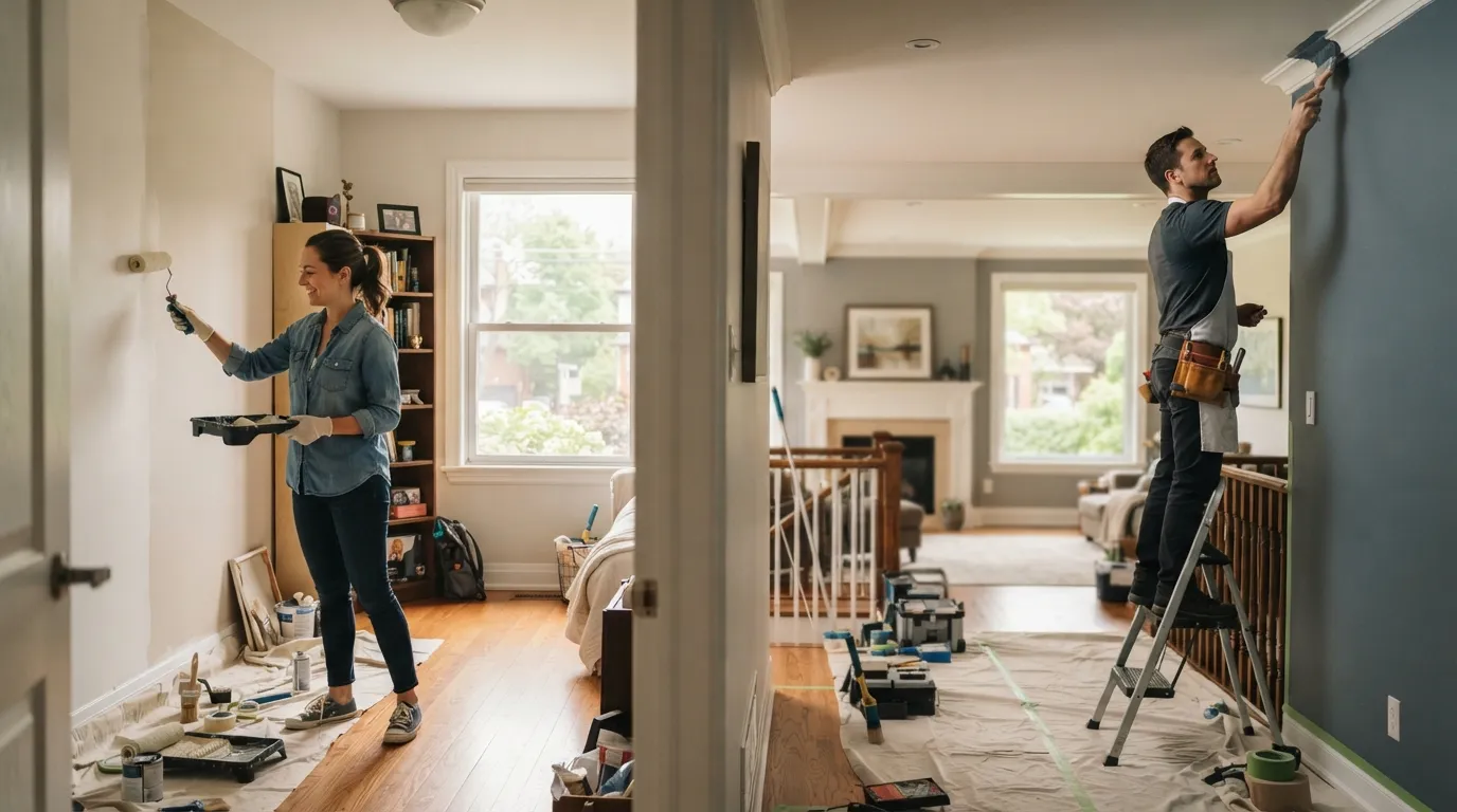 DIY vs Professional Painting: Where Each Makes Sense